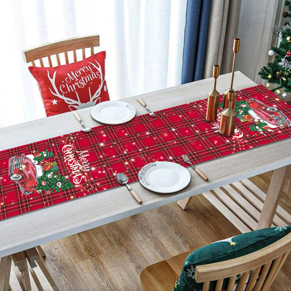 Home Textiles Designer - Camino de mesa con motivos navideños,