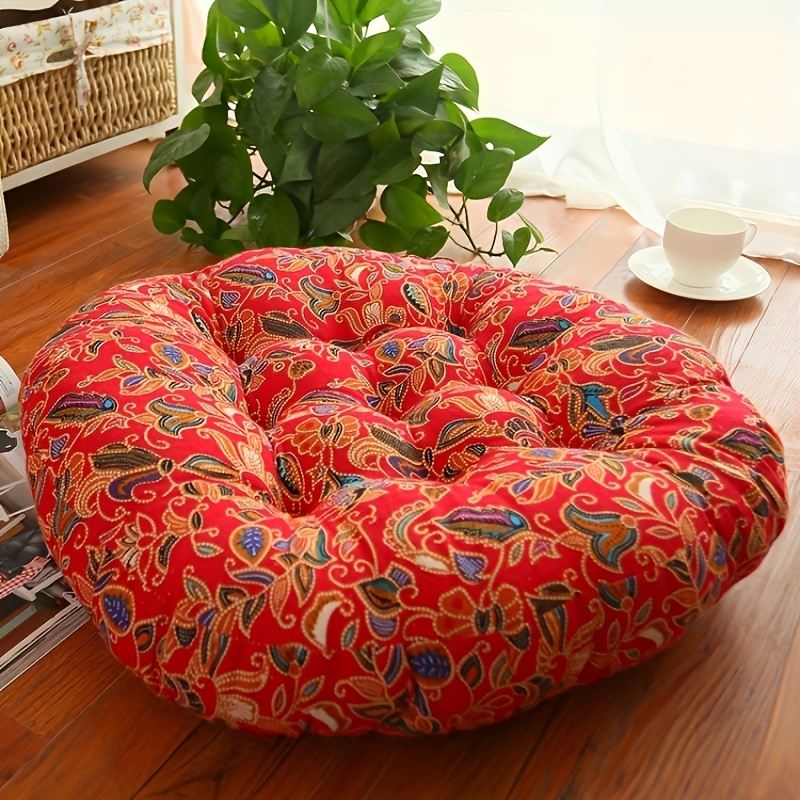 Cojín de suelo redondo, almoha - Floor Cushion Pouf reseña y precio