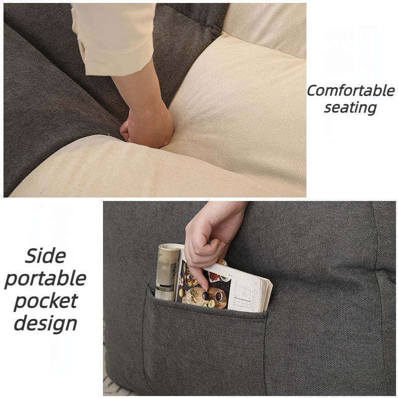 Sofás Bean Bag para 2 Personas - Floor Cushion Pouf reseña y precio