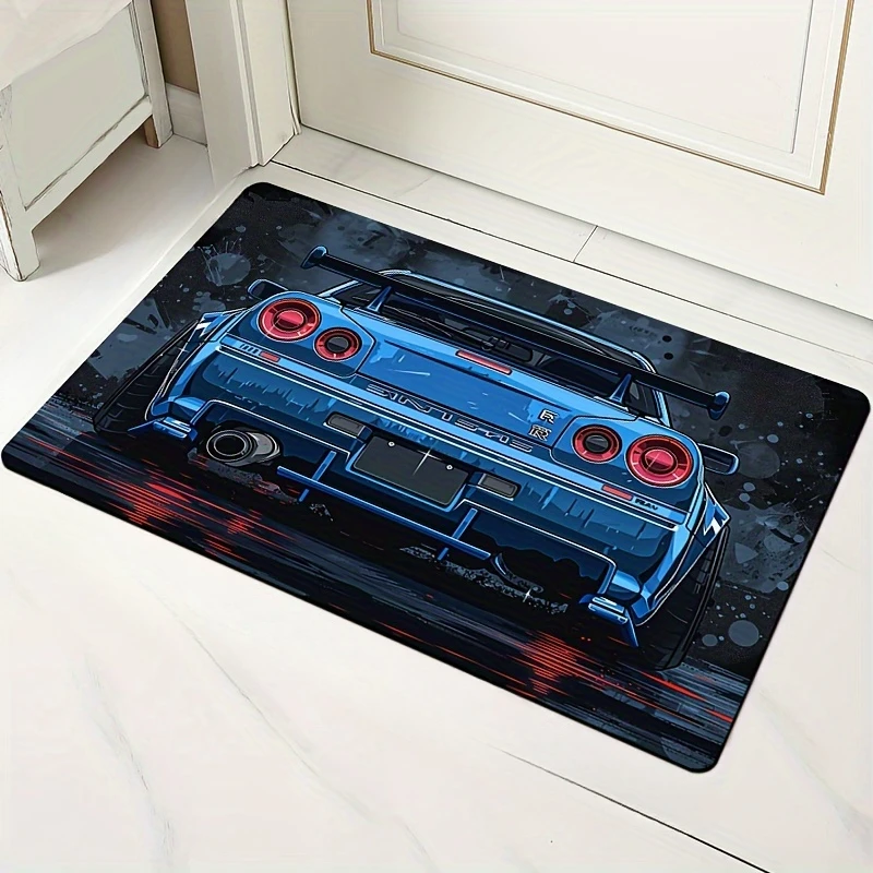 Felpudo con diseño de coche de - Home Textiles Designer reseña y precio