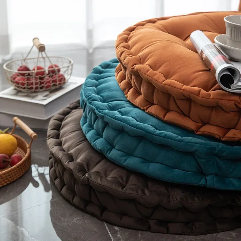 Tatami de terciopelo liso nórd - Floor Cushion Pouf reseña y precio