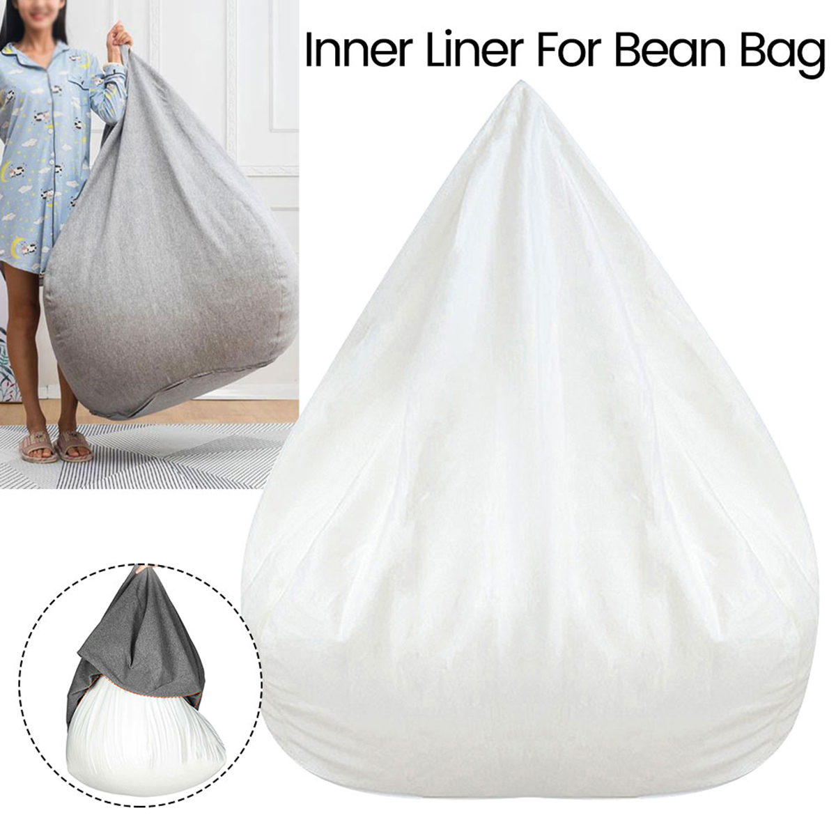Funda para sofás, forro interi - Floor Cushion Pouf reseña y precio