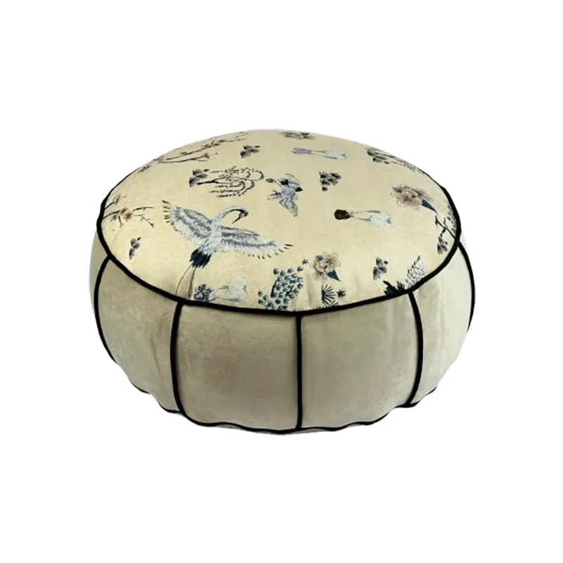 Puf Redondo Estilo Chino, Cojí - Floor Cushion Pouf reseña y precio